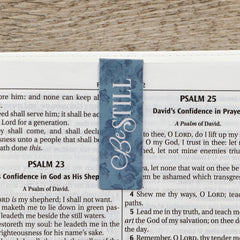 Christian Art Gifts - Magnetic Bookmark Set Be Still Ps. 46:10
