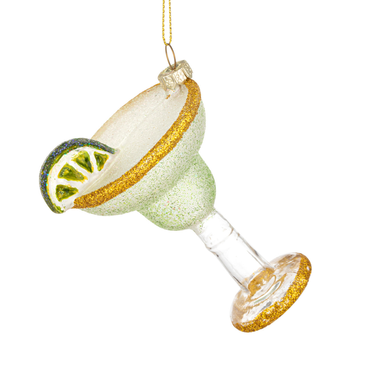 Margarita with Lime Ornament - 3x4in