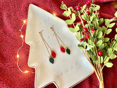 Christmas Light Earrings