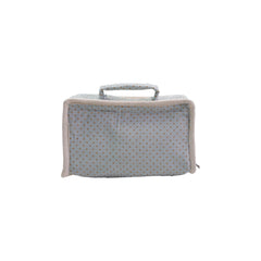 Fabric Suitcase Bed with Plush Bear & Outfits, Set of 6