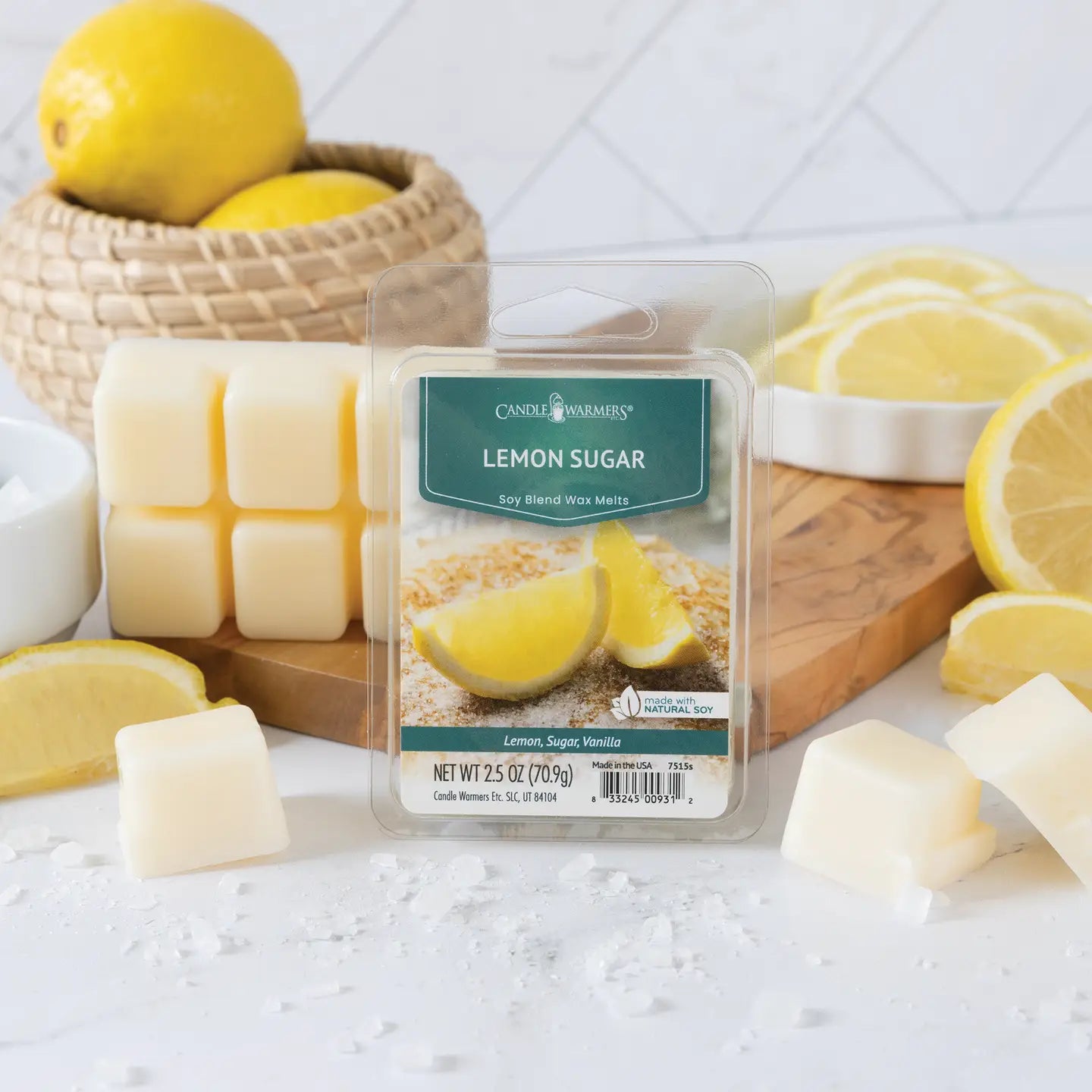 2.5 oz Wax Melt Lemon Sugar