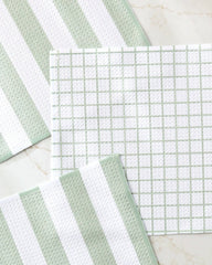 Geometry - Sweet Mint Dishcloth Set