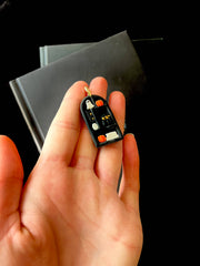 Spooky Bookshelf Earrings