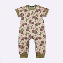 Clover Cottage - Armadillo Boy Romper