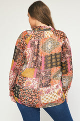 Paisley Patchwork Top