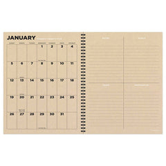 TF Publishing - Paper Goods - 2025 Forest Mist Large Weekly Monthly Planner