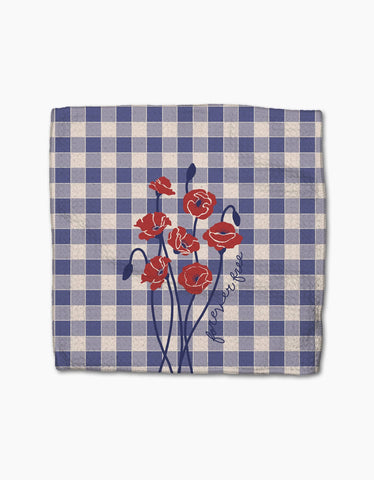 Geometry - Forever Free Poppies Dishcloth Set