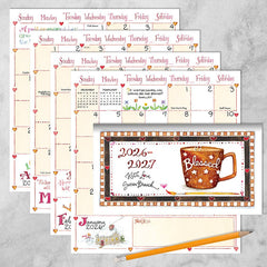 2026-2027 Susan Branch Small Monthly Pocket Planner