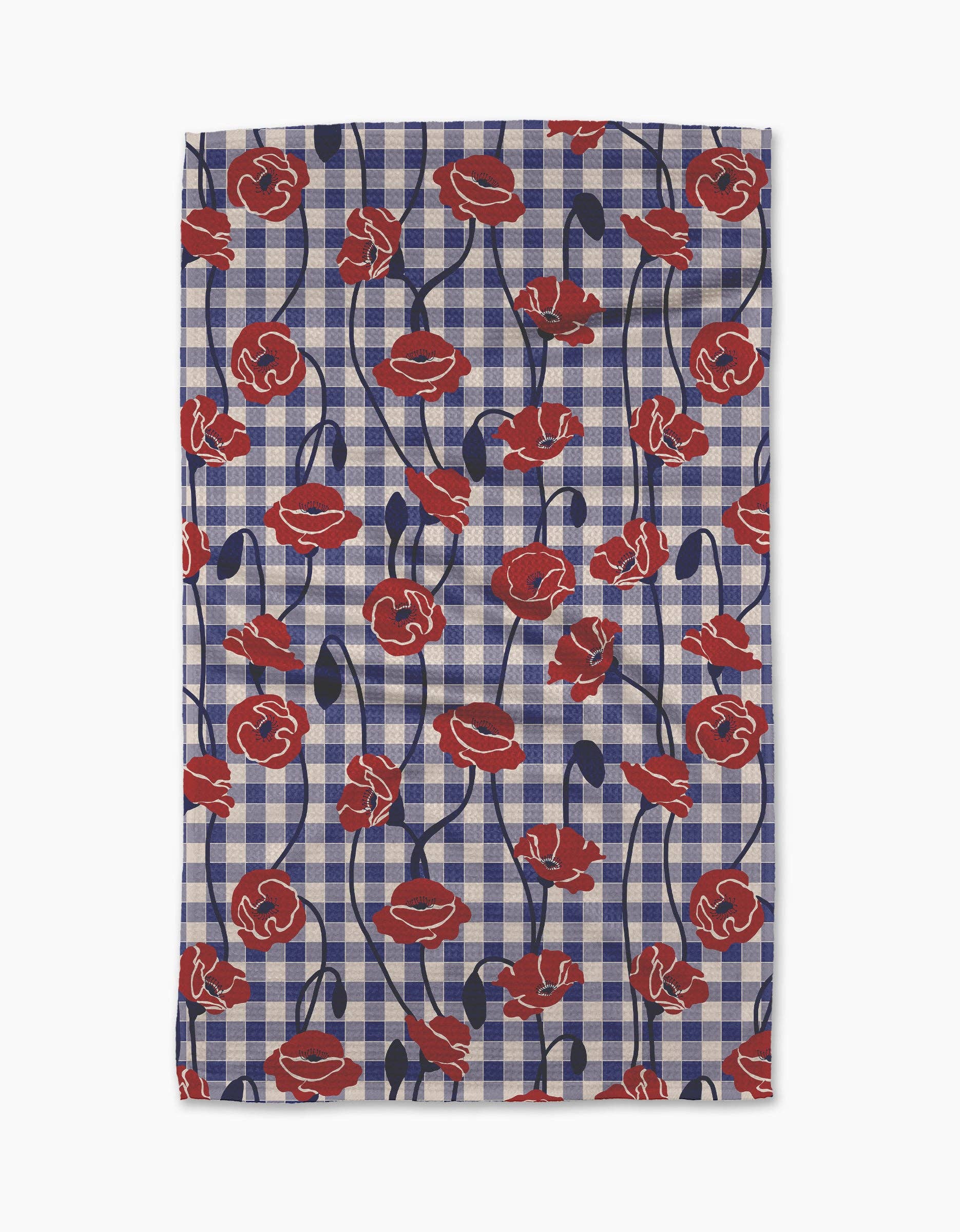 Geometry - Freedom Poppy Field Tea Towel