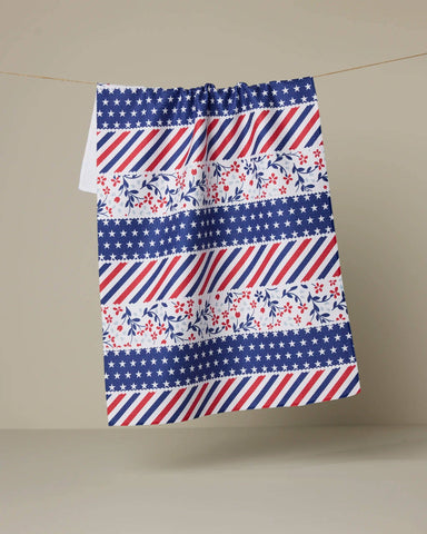 Geometry - Liberty Ribbon Tea Towel