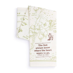 Where the Heart Goes Kitchen Towel