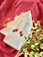 Christmas Light Earrings