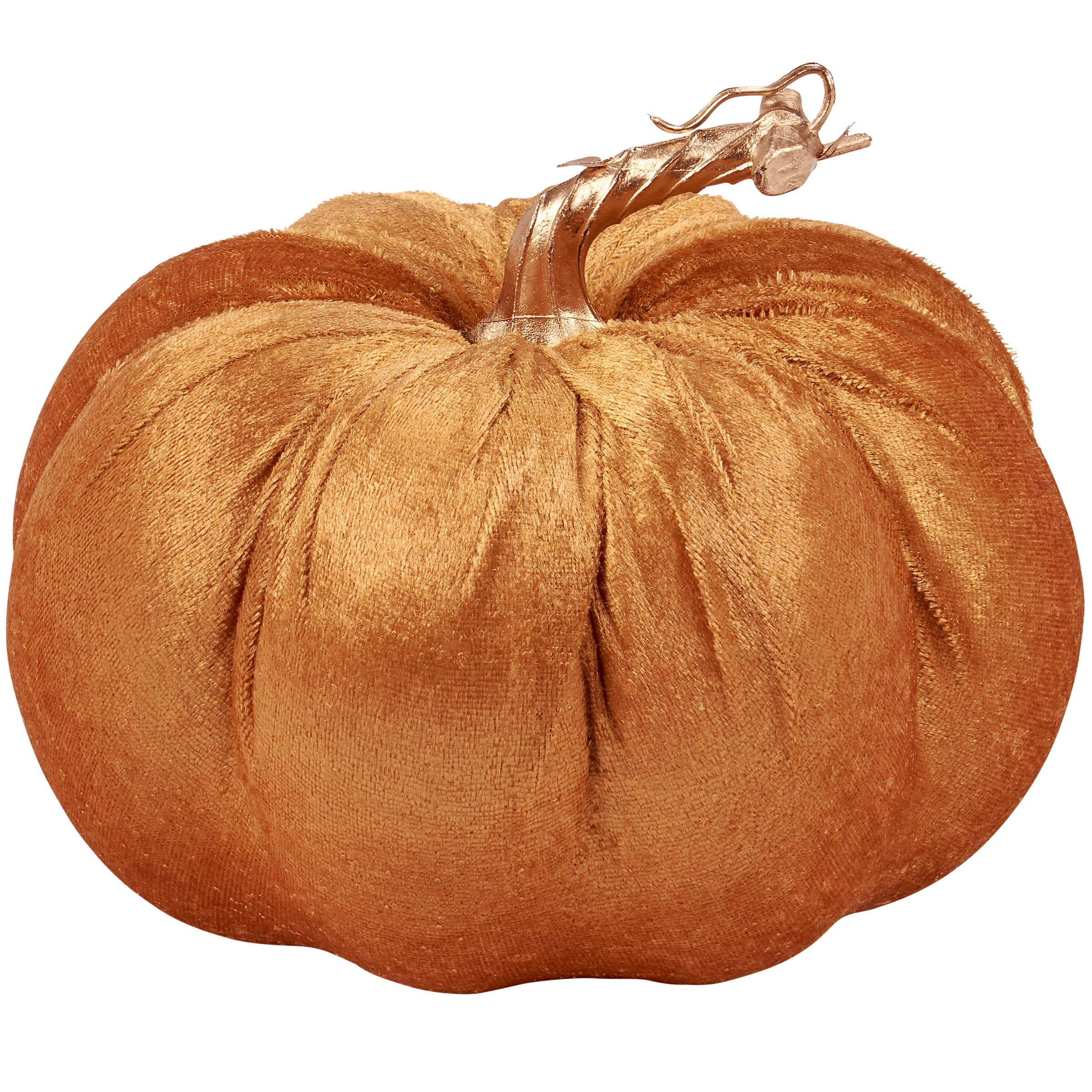 Orange Velvet Pumpkin