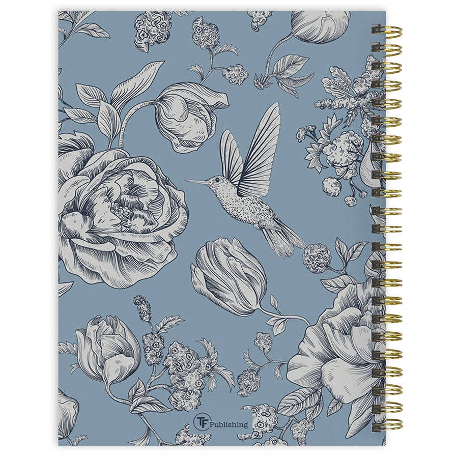 2026 Garden Roses Medium Weekly Monthly Planner