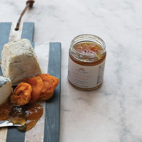 10 oz. Peach Bourbon Cardamom Fruit Preserves