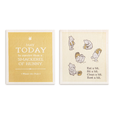 Biodegradable Dish Cloths Set of 2 - Sweeter Than Hunny
