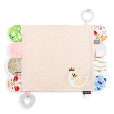 Activity Blankie - Pink Swan