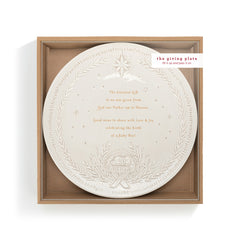 Christmas Journey Giving Plate
