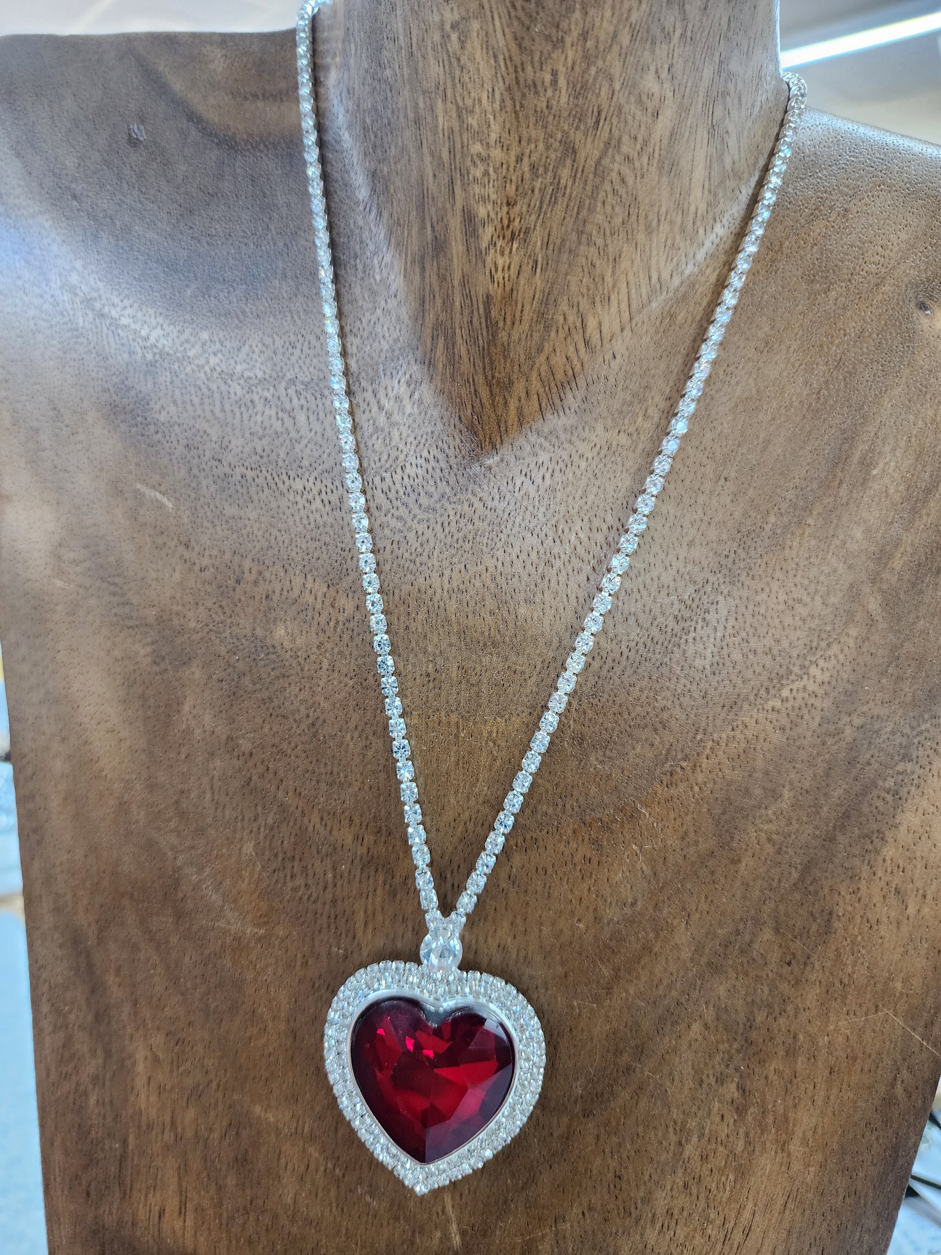 Red Heart Necklace