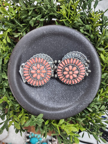 Pink Western Stone Bracelet