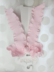 Ruffle Ribbon Hair Bow