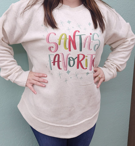 Santa's Favorite Crewneck Sweater