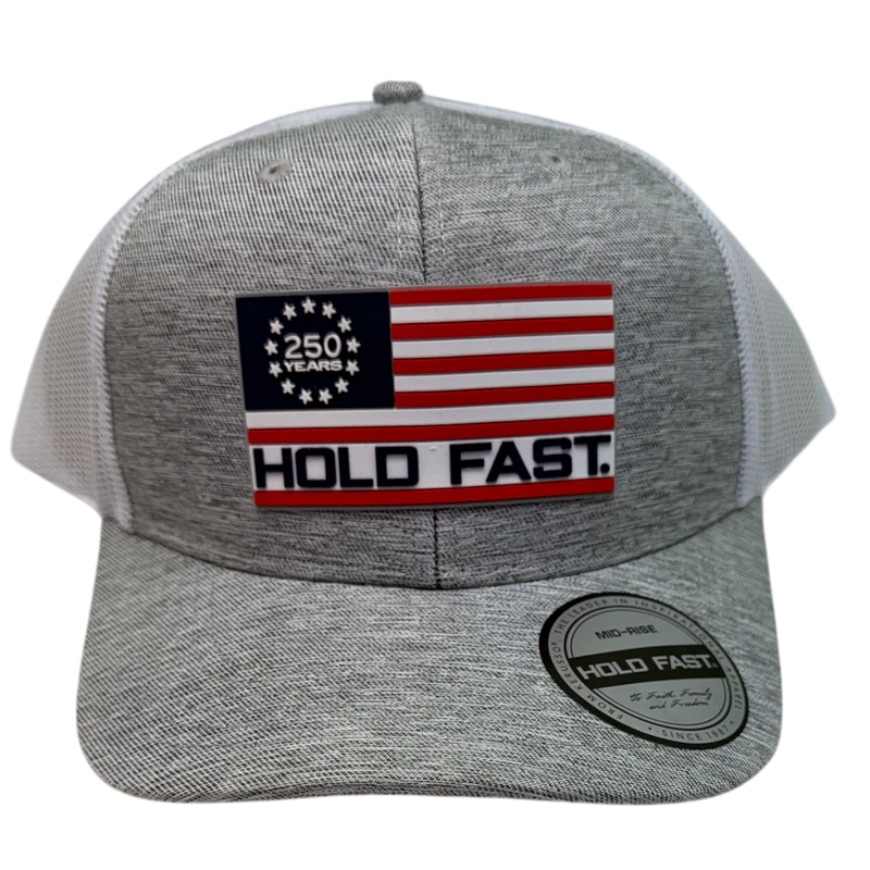Hold Fast Heathered Flag 250th Hat
