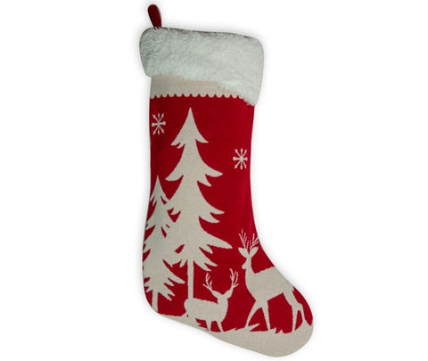 Reindeer Tree Stocking