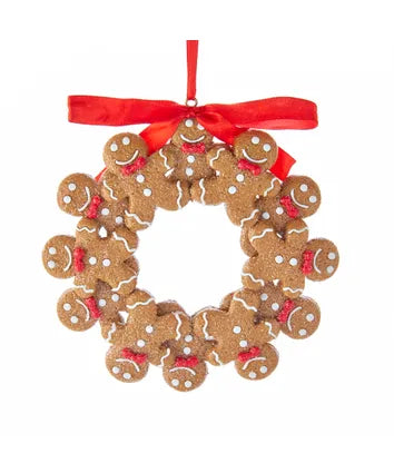 Gingerbread Wreath Ornament