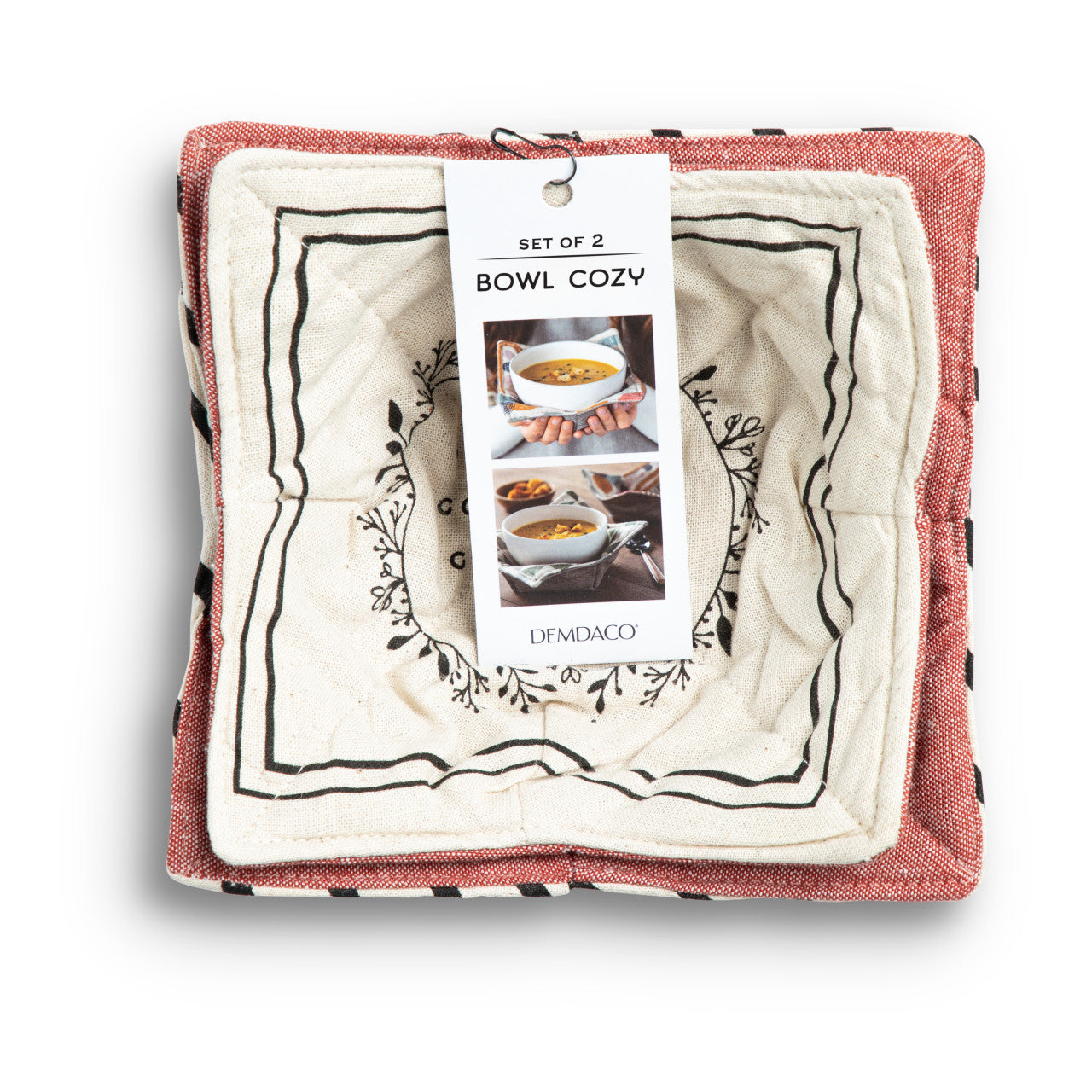 Good Food Bowl Pot Holder - Set of 2