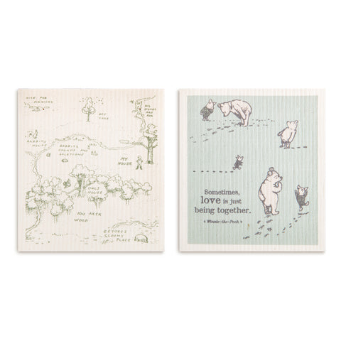 Biodegradable Dish Cloths Set of 2 - Being Together