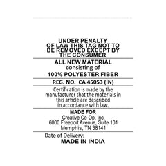 22"L x 13"W Cotton Sherpa Candy Cane Shaped Pillow, Red & White