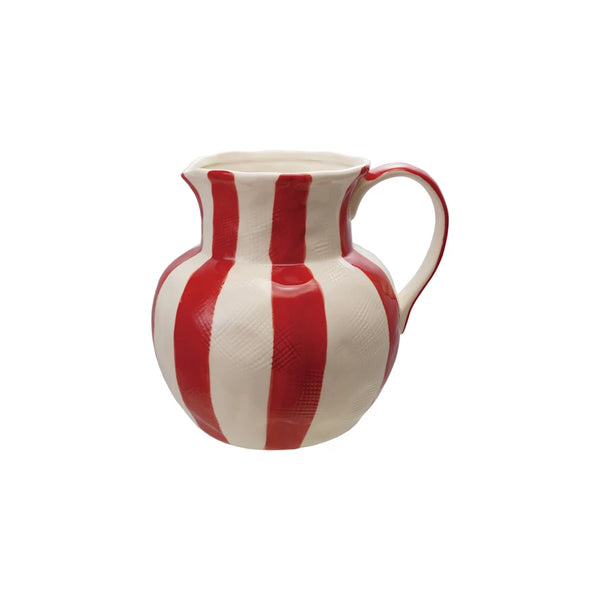 Creative Co-Op Stoneware Pitcher