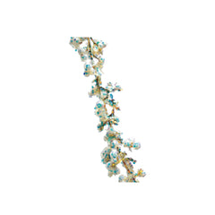 72"L Foam Garland with Iridescent Glitter, Multi Color