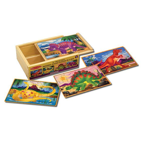 Dinosaur Jigsaw Puzzles in a Box