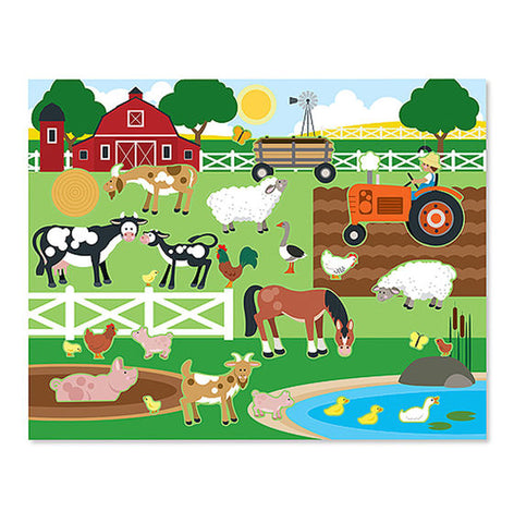 Melissa and Doug Reusable Sticker Pad- Habitats