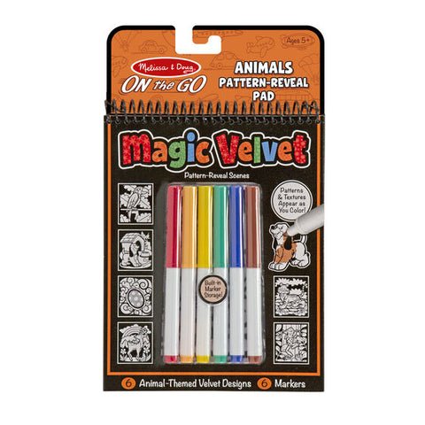 Magic Velvet Animal Scenes - On the Go Travel Activity