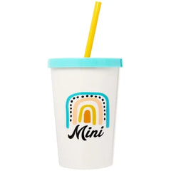 INSULATED TUMBLER W/STRAW