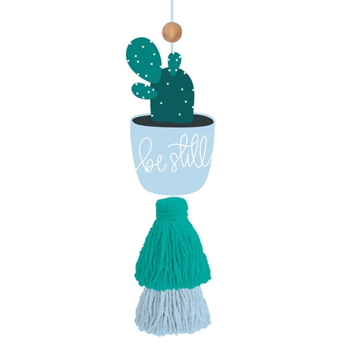 Be Still Cactus Car Air Freshener