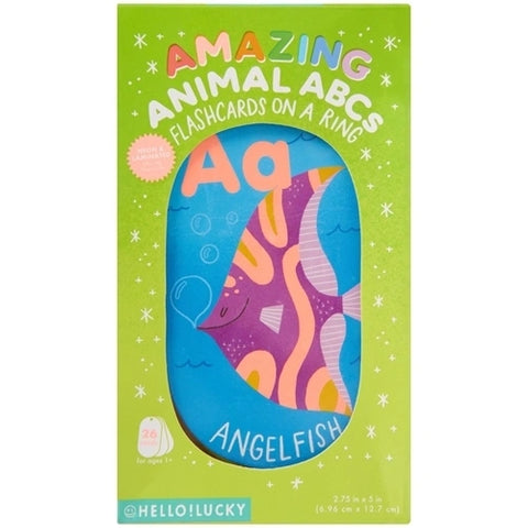 AMAZING ANIMAL ABC FLASH CARDS