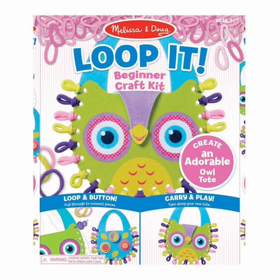 Loop It! Owl Tote Beginner Craft Kit