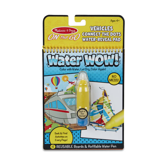 Water Wow! Connect the Dots Vehicles - On the Go Travel Activity – Avenue  550
