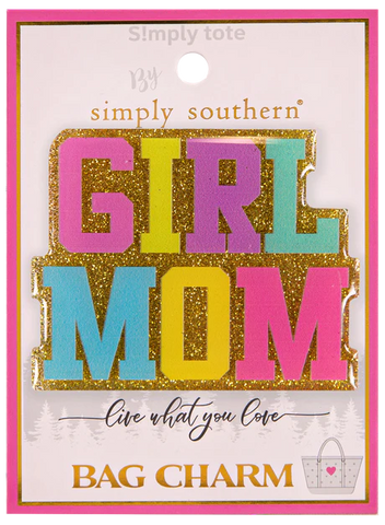 Simply Southern Acrylic Tote Charm