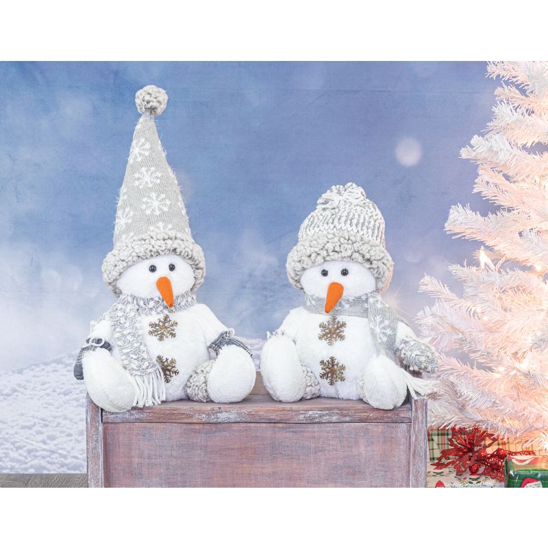 SNOW CLOUD SNOWMAN SITTER 2 ASST.