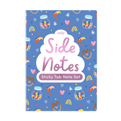 side notes sticky tab note pad - happy day