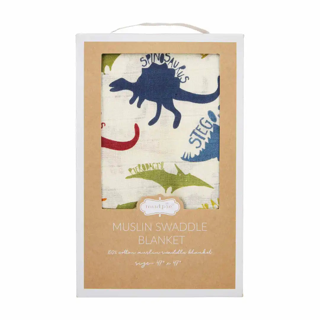 DINO SWADDLE BLANKET