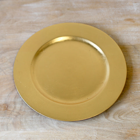 Classic Gold Charger Plate