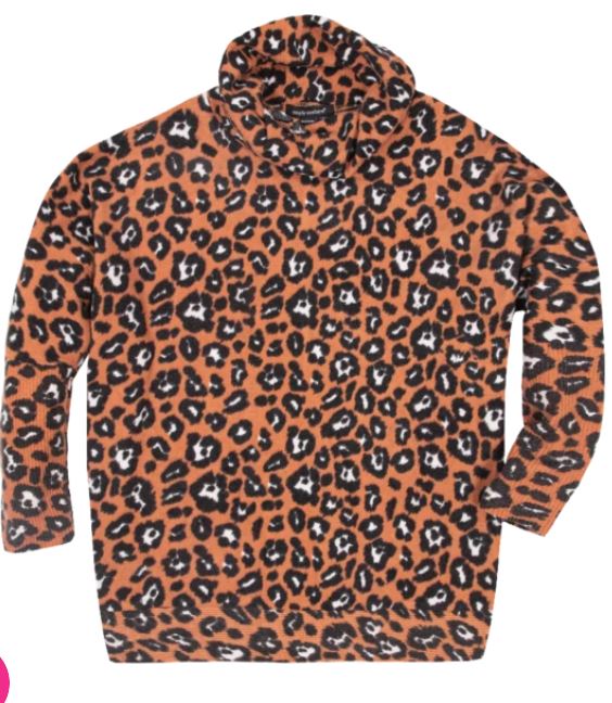 LEOPARD TURTLENECK SIMPLY SOUTHERN