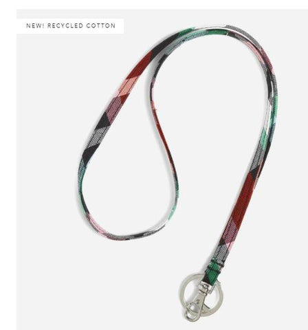 Lanyard Ribbons Plaid