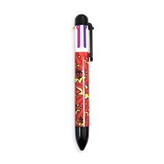 comic attack 6 click multi color pen